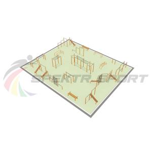 Купить Парковая площадка для Воркаут и WRK 3_76mm в Курчалое 