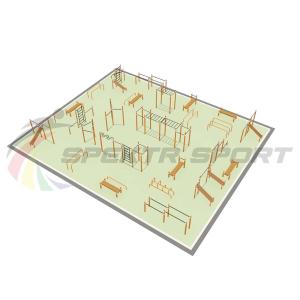 Купить Парковая площадка для Воркаут и WRK 6_76mm в Курчалое 
