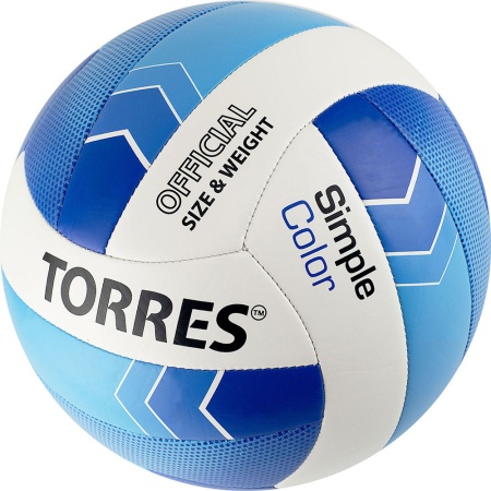 Купить Мяч волейбольный Torres Simple Color любительский р.5 в Курчалое 